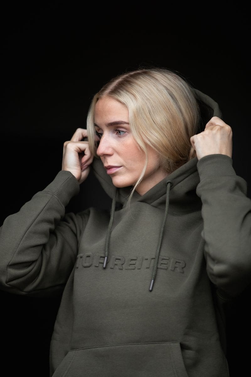 TOP REITER UNISEX HOODIE MOSS GREEN - Bilde 4