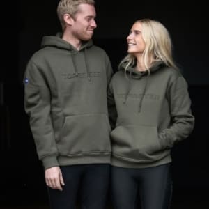 TOP REITER UNISEX HOODIE MOSS GREEN