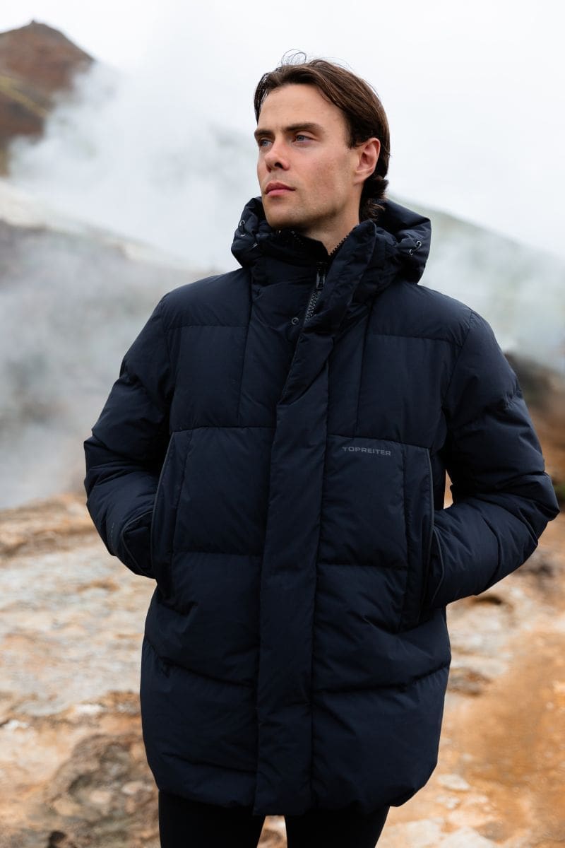TOP REITER STRENGUR UNISEX PARKA SORT - Bilde 2