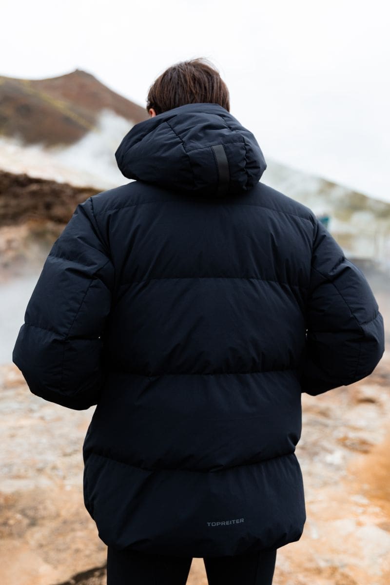 TOP REITER STRENGUR UNISEX PARKA SORT - Bilde 3