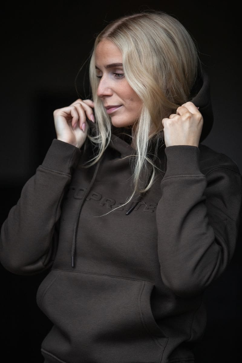 TOP REITER UNISEX HOODIE DARK BROWN - Bilde 5