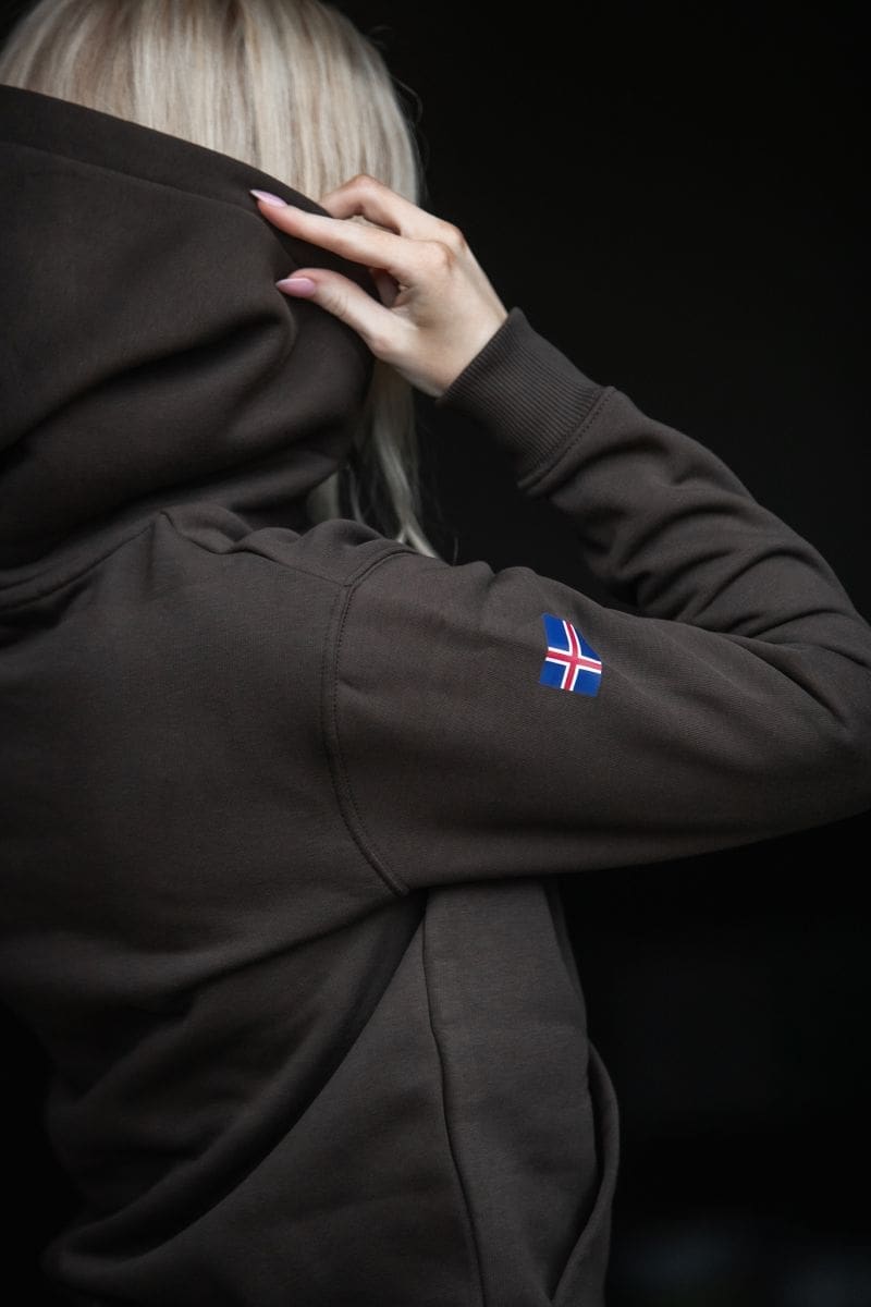 TOP REITER UNISEX HOODIE DARK BROWN - Bilde 4