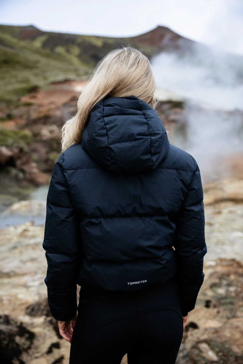 TOP REITER ASSA PUFFER JACKET SORT - Bilde 3