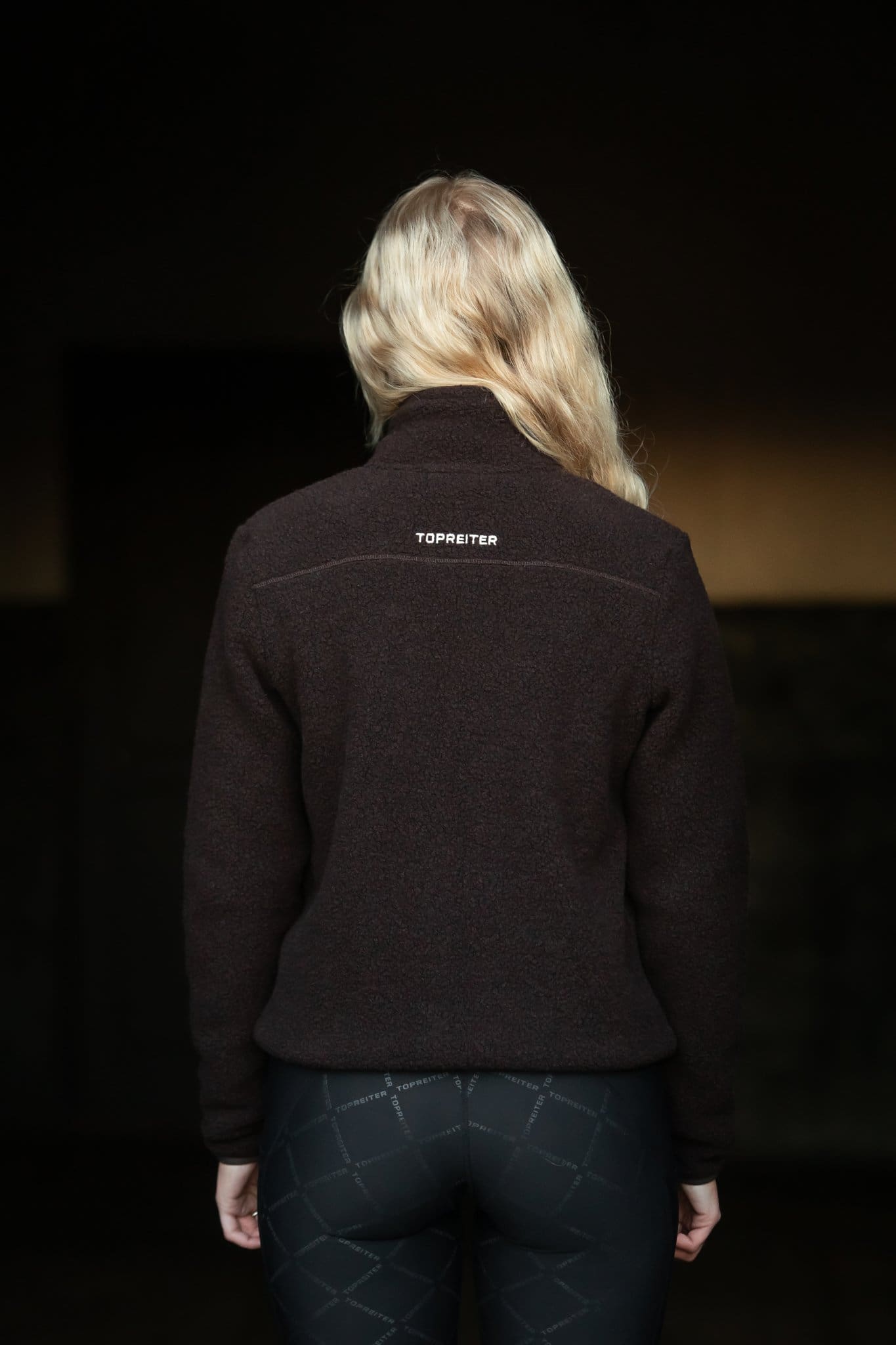 TOP REITER GLAMPI UNISEX WOOL JACKET BRUN - Bilde 2