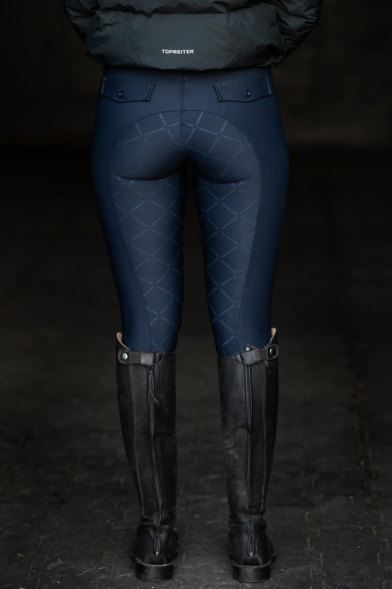 TOP REITER KARA LEGGINGS BLÅ - Bilde 2