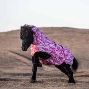TOP REITER EKSEMDEKKEN CAMO ROSA